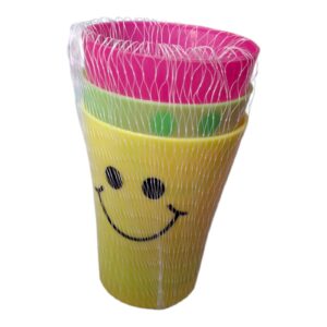 Vasos Plástico Carita Feliz 250ml