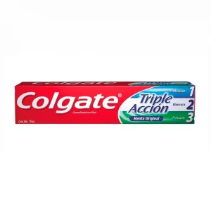 Pasta dental Triple Acción Menta Original, 100 ml