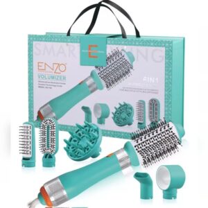 ENZO Cepillo/Alisador/Secador 6 En 1